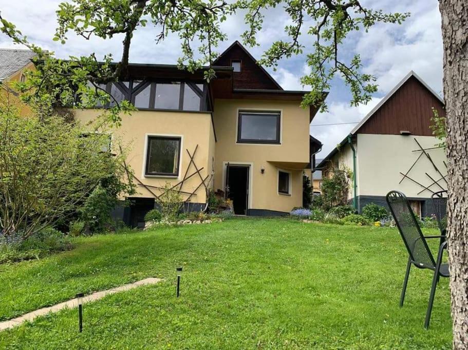 Gartentraum, Feuergrill, Kids-Spielwelt, 4Raeume Hartenstein  Exterior foto