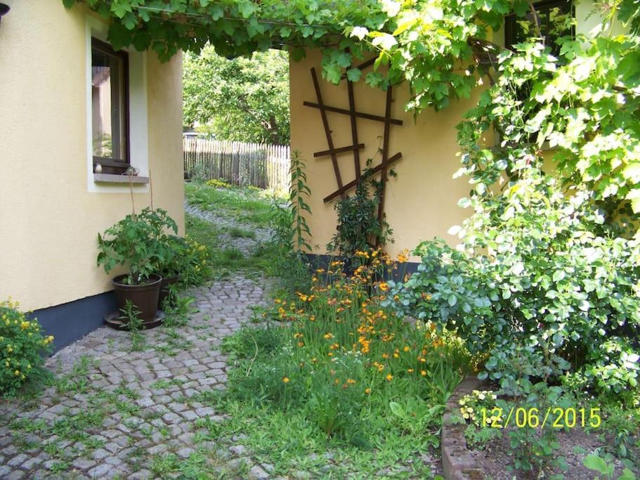 Gartentraum, Feuergrill, Kids-Spielwelt, 4Raeume Hartenstein  Exterior foto